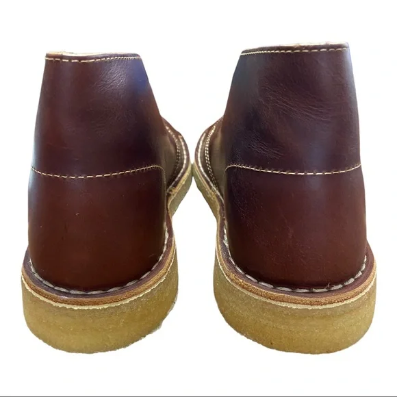 Clarks Desert Boots Brown Leather Size 7M - Picture 6 of 11
